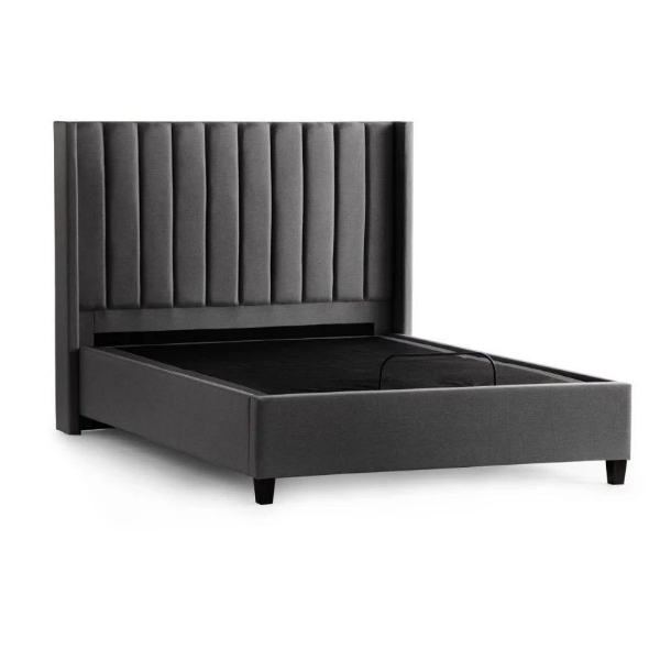 Picture of Mesa Charcoal Queen Upholstered Bed