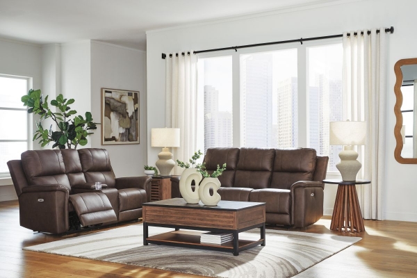 Picture of Kennedy Espresso 2-Piece Power Living Room Set