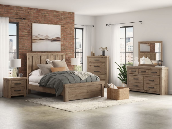 Picture of Colburn 6-Piece Queen Panel Bedroom Set