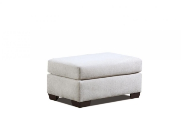 Picture of Lacey Parchment Ottoman