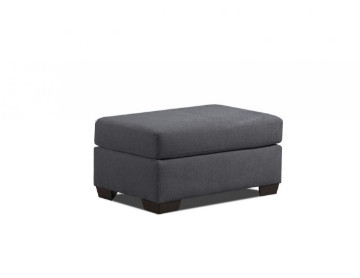 Picture of Lacey Charcoal Ottoman