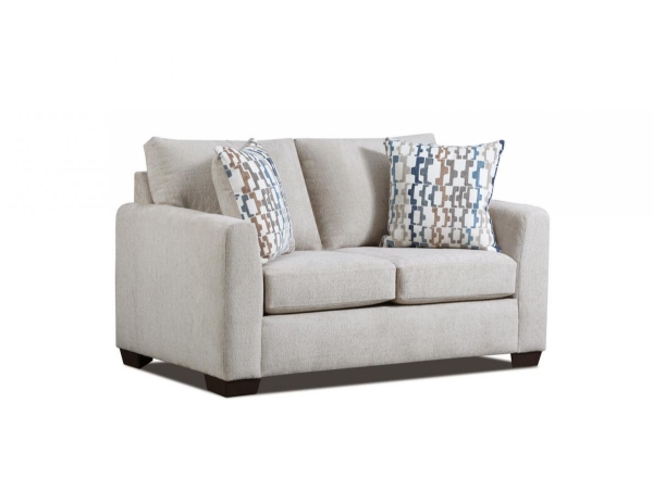 Picture of Lacey Parchment Loveseat