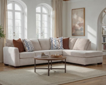 Picture of Lacey Parchment 2-Piece Sectional
