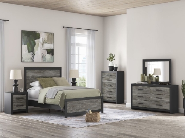 Picture of Cornell 6-Piece Full Panel Bedroom Set
