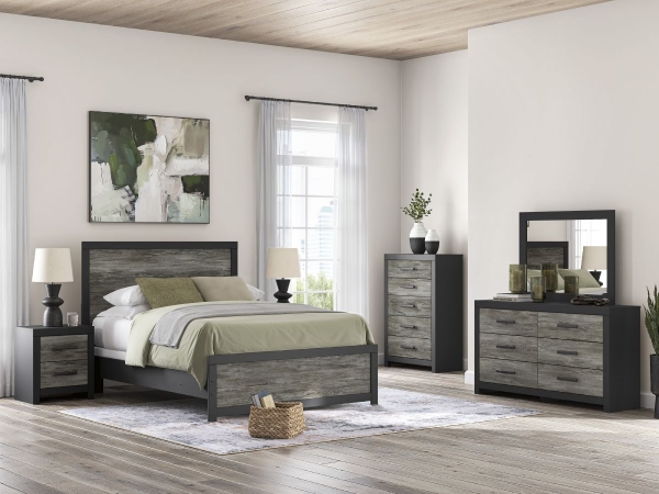 Picture of Cornell 6-Piece Queen Panel Bedroom Set