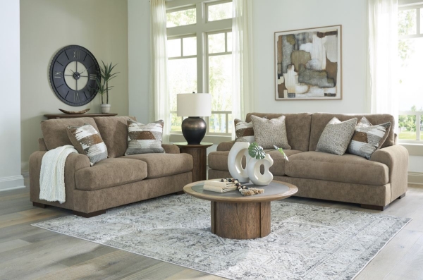 Picture of Hillcrest Pecan 2-Piece Living Room Set