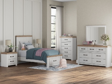 Picture of Saybrook 6-Piece Twin Storage Bedroom Set