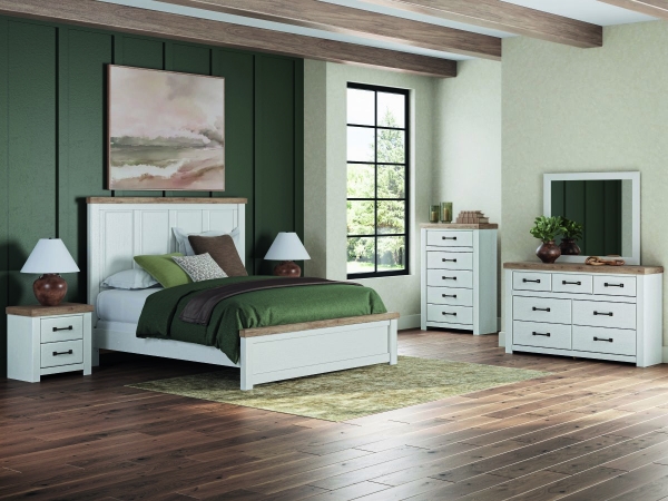 Picture of Saybrook 6-Piece King Panel Bedroom Set