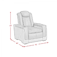 Picture of Bloomington Brown Power Recliner