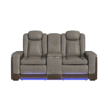 Picture of Bloomington Brown Power Loveseat