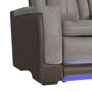 Picture of Bloomington Brown Power Loveseat