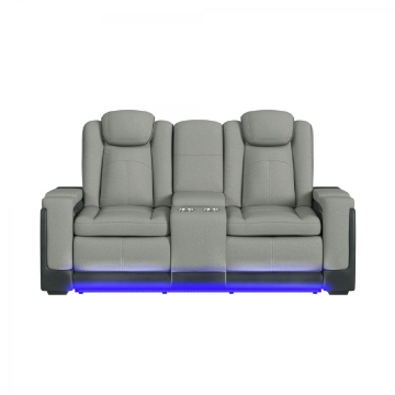 Picture of Bloomington Charcoal Power Loveseat