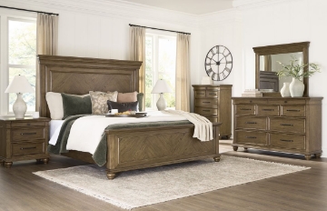 Picture of Middleton 6-Piece King Panel Bedroom Set