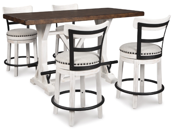 Picture of Valebeck 5-Piece Couner Dining Room Set