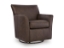 Picture of Darby Leather Swivel Glider Accent Chair