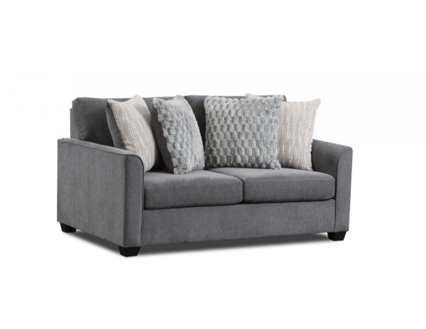 Picture of Allison Grey Loveseat