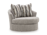 Picture of Delaney Fossil Swivel Accent Chair
