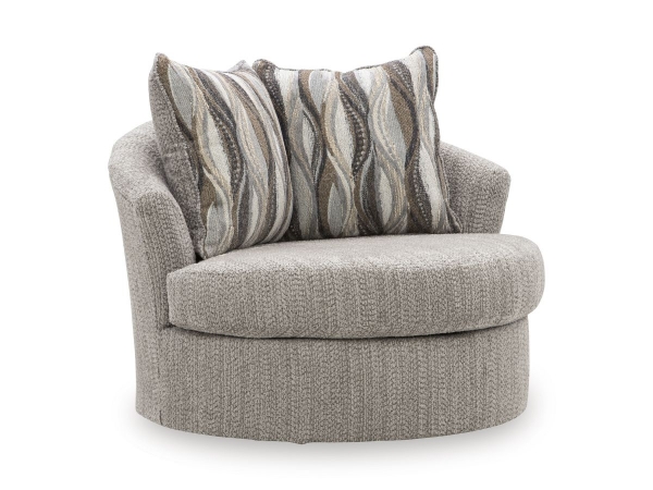Picture of Delaney Fossil Swivel Accent Chair