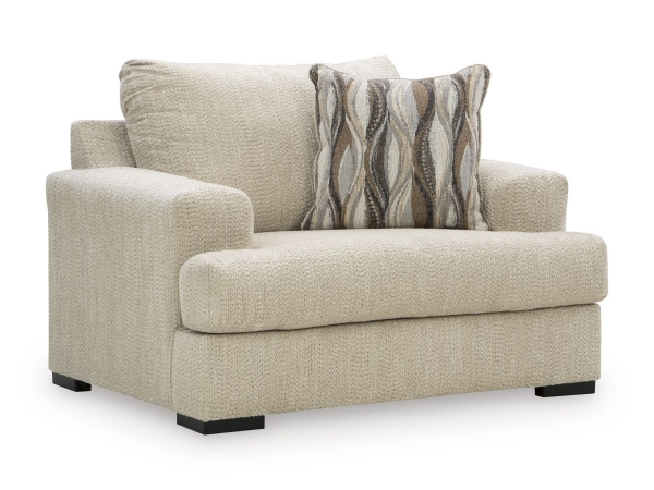 Picture of Delaney Oatmeal Chair & 1/2
