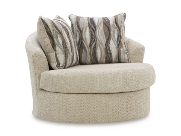 Picture of Delaney Oatmeal Swivel Chair