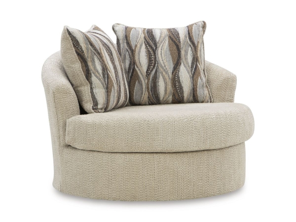 Picture of Delaney Oatmeal Swivel Chair