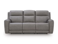 Picture of Bailey Grey Leather Power Sofa