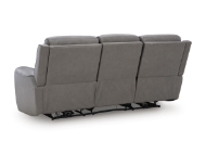 Picture of Bailey Grey Leather Power Sofa