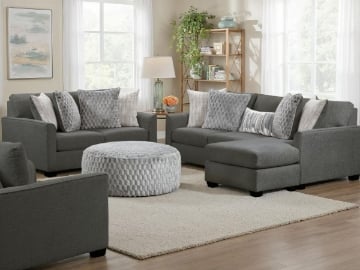 Picture of Allison Gray 2-Piece Living Room Set