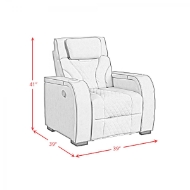 Picture of Burberry Taupe Recliner