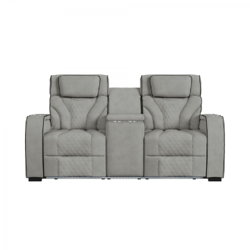 Picture of Burberry Taupe Reclining Loveseat