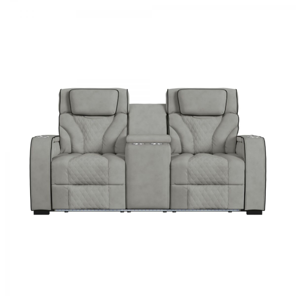 Picture of Burberry Taupe Reclining Loveseat