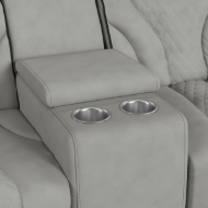 Picture of Burberry Taupe Reclining Loveseat