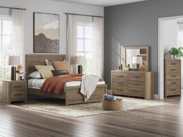 Picture of Carlyle 6-Piece Full Panel Bedroom Set