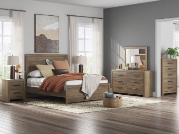 Picture of Carlyle 6-Piece Queen Panel Bedroom Set